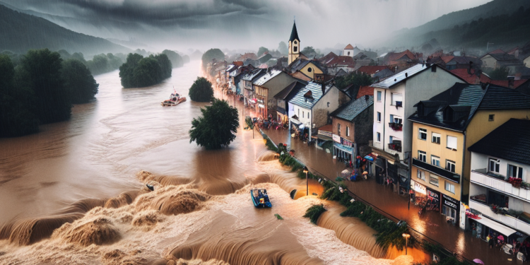 Požega: Izlivanje Zapadne Morave i Đetine izazvalo poplave