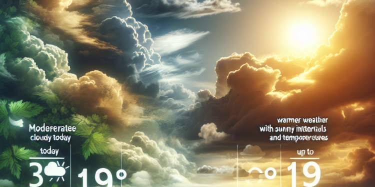 Danas malo do umereno oblačno: Toplije vreme sa sunčanim intervalima i temperaturom do 19 stepeni