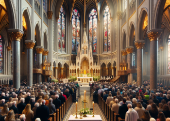 Svečana Uskršnja misa u Katedrali Uznesenja Blažene Device Marije