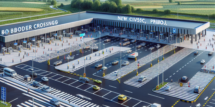 Granični prelaz Uvac u Priboju obogaćen novim parkingom od 1.100 kvadrata