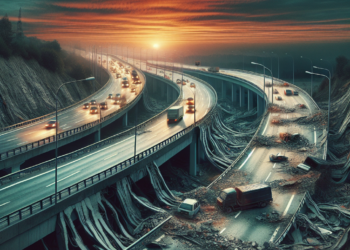 Stravični prizori na magistrali: Put Tuzla-Bijeljina u ruševinama!