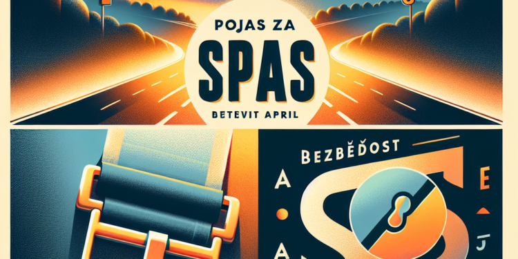 Kampanja ‘Pojas za spas’: Bezbednost na putevima od 6. do 10. aprila