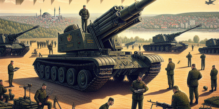 Vojska Srbije Usavršava Veštine: Obuka Kopnenih Jedinica na Samohodnim Haubicama u Kraljevu