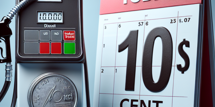Dizel gorivo od danas skuplje za deset centi!