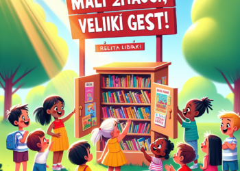 Đaci poklonili sugrađanima kućice za knjige: Mali čitaoci, veliki gest!