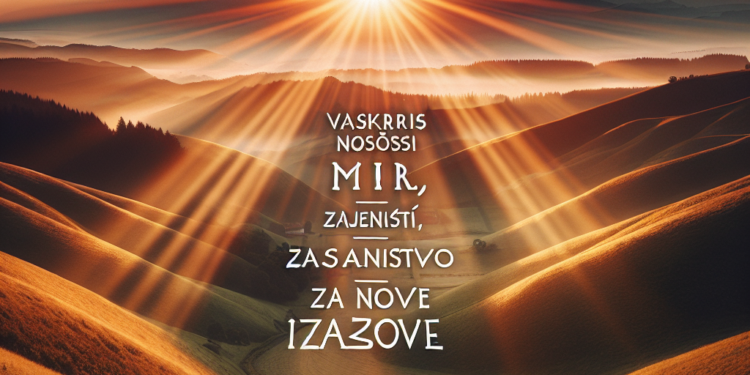 Čelnici Priboja: ‘Vaskrs nosi mir, zajedništvo i snagu za nove izazove’