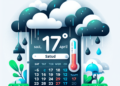 Oblačno i kišovito – Temperature do 17 stepeni u subotu, 11. aprila!