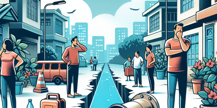 Пуцање цевовода паралисало водоснабдевање у неколико улица: Грађани без воде до сутра