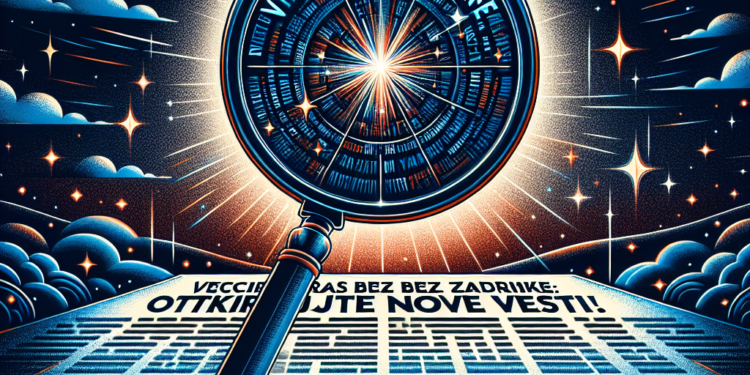 Večeras bez zadrške: Otkrijte nove vesti!