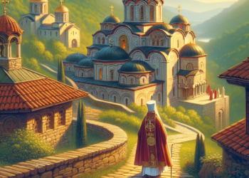 Patrijarh Porfirije posetio manastir Visoki Dečani na Veliki ponedeljak