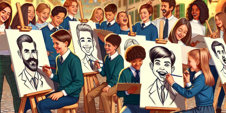 Школа у Радоињи угостила младе карикатуристе: Креативност и талант на делу