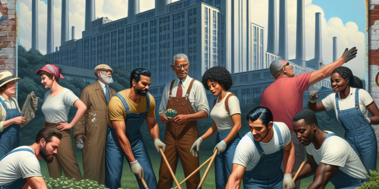 Radnici FAP-a zajednički lepšaju prostor ispred fabrike