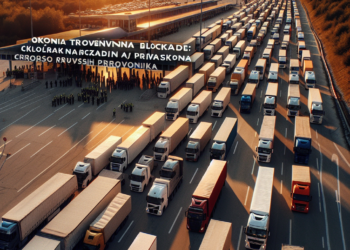 „Okončana trodnevna blokada: Kolone kamiona na granici izazvane protestom crnogorskih prevoznika“