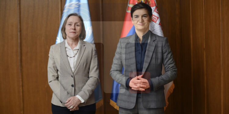 Brnabić i Mort: Usmereni na jačanje saradnje Srbije i UN