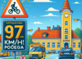 Prekršajna prijava protiv vozača u Požegi: Brzina od 97 km/h u zoni škole!