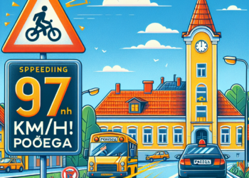 Prekršajna prijava protiv vozača u Požegi: Brzina od 97 km/h u zoni škole!