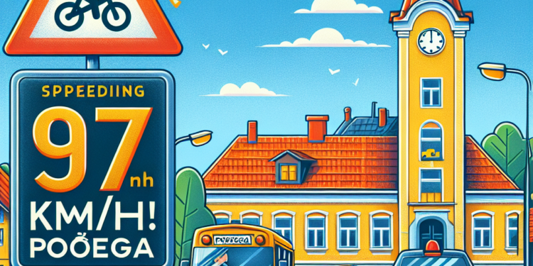 Prekršajna prijava protiv vozača u Požegi: Brzina od 97 km/h u zoni škole!