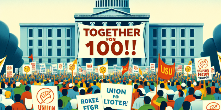 Sindikalni protest „Zajedno za 100!“ pred Vladom 29. aprila