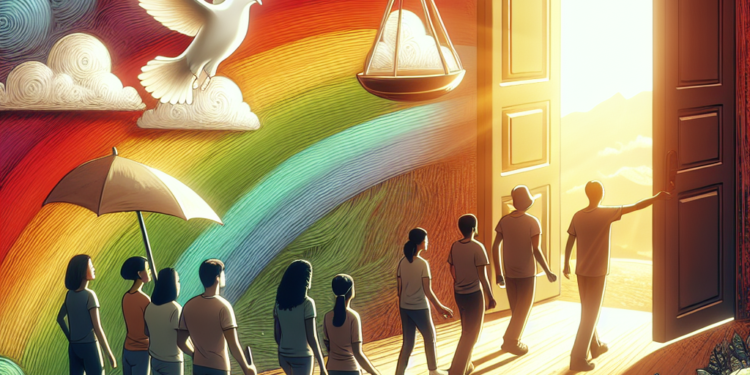 Младима отворена врата: нови путеви ка миру, толеранцији и људским правима