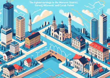 Лучани на врху: Највеће зараде у Моравичком округу, Горњи Милановац и Чачак следе