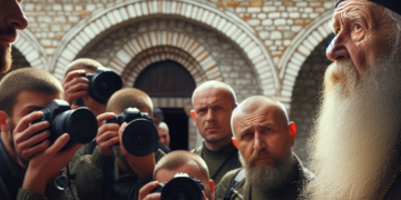 Barbano posetio Visoke Dečane: Iguman Sava ukazao na izazove SPC-a na KiM-u