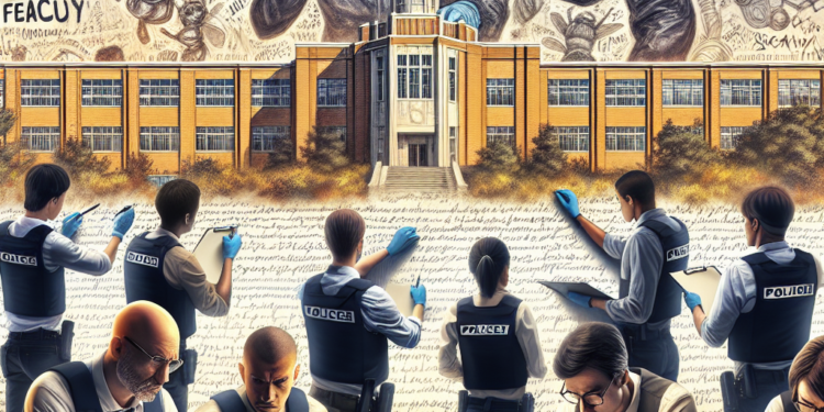 Policija MUP-a identifikuje počinioce grafita na Hemijskom fakultetu