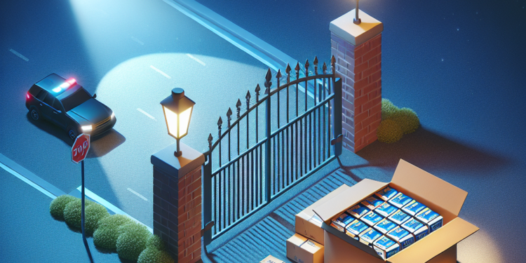 Vozač isključen iz saobraćaja, policija otkrila 350 boksova cigareta.