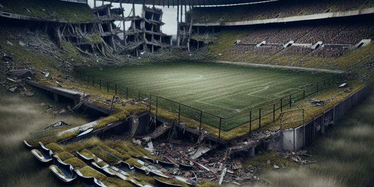 Posle 27 godina i dalje vidljive posledice NATO bombardovanja stadiona u Prijepolju 1 Posle 27 godina i dalje vidljive posledice NATO bombardovanja stadiona u Prijepolju