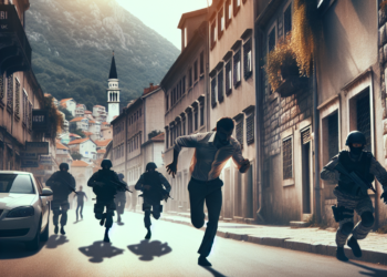 Filmsko bekstvo u Podgorici: Osumnjičeni umakao policiji na korak do hapšenja!