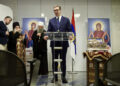 Vučić: Donošenje Pojasa Presvete Bogorodice ogromna čast, ali i nada za Srbiju