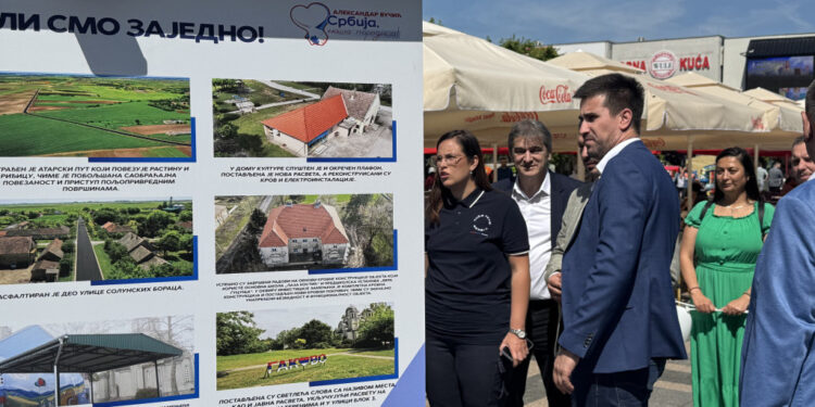 Rukovodstvo Sombora akcijom u centru grada predstavilo rezultate u proteklih 12 godina 1 Rukovodstvo Sombora akcijom u centru grada predstavilo rezultate u proteklih 12 godina