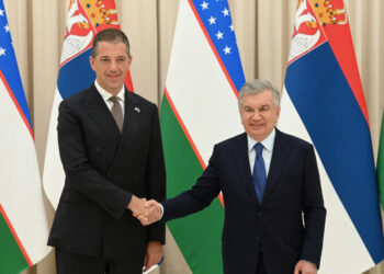 Marko Đurić sa Šavkatom Mirzijojevom: Srbija opredeljena za nastavak i proširenje saradnje sa Uzbekistanom