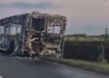Drama kod Pančeva: Autobus izgoreo, putnici evakuisani u poslednjem trenutku! 2 Drama kod Pančeva: Autobus izgoreo, putnici evakuisani u poslednjem trenutku!