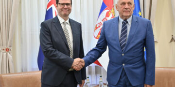 Balint sa ambasadorom Australije o jačanju saradnje u oblasit nauke i inovacija