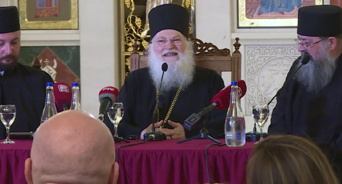 Iguman vatopedski u Hramu Svetog Save održao predavanje o duhovnim porukama sa Atona