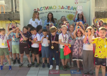 Kampanja „Rastimo zajedno“ održana u vrtiću „Slavujak“ u opštini Palilula
