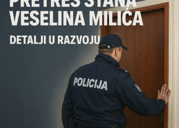 Policija izvršila pretres stana Veselina Milića: Detalji u razvoju