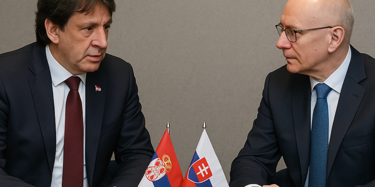 Ministar Gašić razgovarao sa Kalnikom u Bratislavi o situaciji u svetu i saradnji 1 Ministar Gašić razgovarao sa Kalnikom u Bratislavi o situaciji u svetu i saradnji