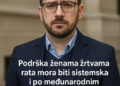 Demo Beriša: Podrška ženama žrtvama rata mora biti sistemska i po međunarodnim standardima 5 Demo Beriša: Podrška ženama žrtvama rata mora biti sistemska i po međunarodnim standardima