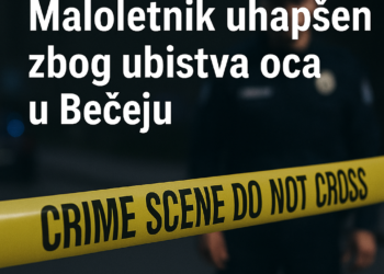 PU Novi Sad: Maloletnik uhapšen zbog ubistva oca u Bečeju