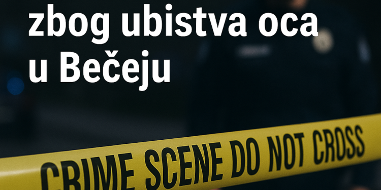 PU Novi Sad: Maloletnik uhapšen zbog ubistva oca u Bečeju