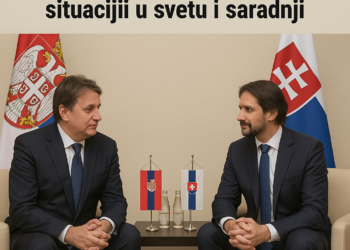 Ministar Gašić razgovarao sa Kalinakom u Bratislavi o situaciji u svetu i saradnji