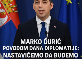 Marko Đurić povodom Dana diplomatije:Nastavićemo da budemo faktor mira i saradnje u regionu