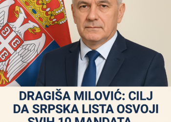 Dragiša Milović: Cilj da Srpska lista osvoji svih 10 mandata, neophodni sloga i jedinstvo 5 Dragiša Milović: Cilj da Srpska lista osvoji svih 10 mandata, neophodni sloga i jedinstvo