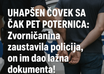 UHAPŠEN ČOVEK SA ČAK PET POTERNICA: Zvorničanina zaustavila policija, on im dao lažna dokumenta!