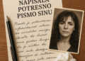 Mira Furlan napisala potresno pismo sinu