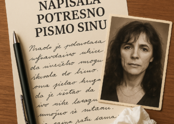 Mira Furlan napisala potresno pismo sinu