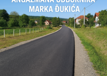 Put u Jabučnom konačno saniran nakon apela mještana i angažmana odbornika Marka Đukića