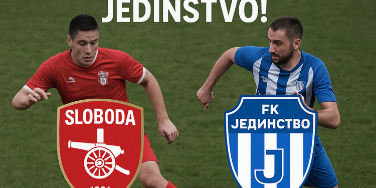 U nedelju derbi 29. kola Srpske lige Zapad: Sloboda dočekuje Jedinstvo!