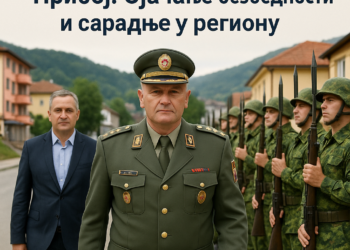 Генерал Диковић посетио Прибој: Ојачање безбедности и сарадње у региону
